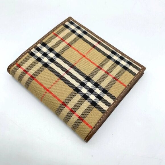 Burberry Brown Nova check Canvas Wallet Set 2 161-051825 - Picture 12 of 16